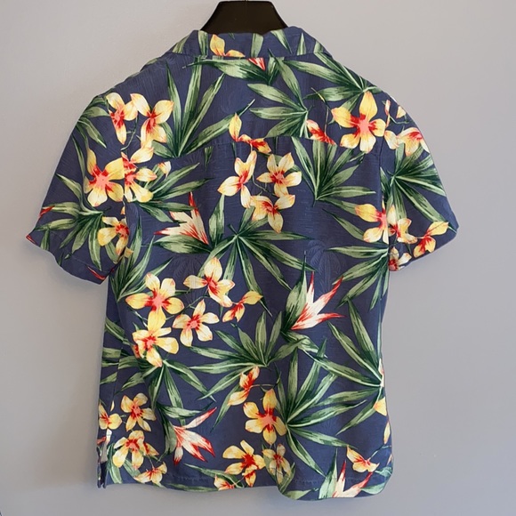 TOMMY BAHAMA| 100% Silk Women’s Floral Shirt -sz XS - Picture 2 of 8